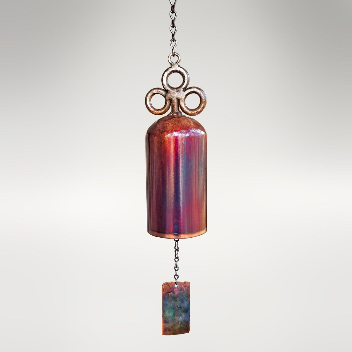 The San Xavier wind bell. Created by Marc Staples at the Lago Luna Lakeside Studio. Clarksville, Virginia