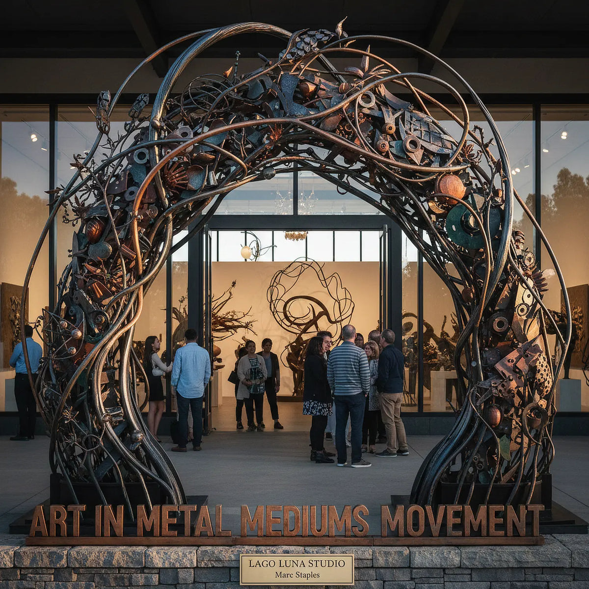 The Art In Metal Mediums Movement
